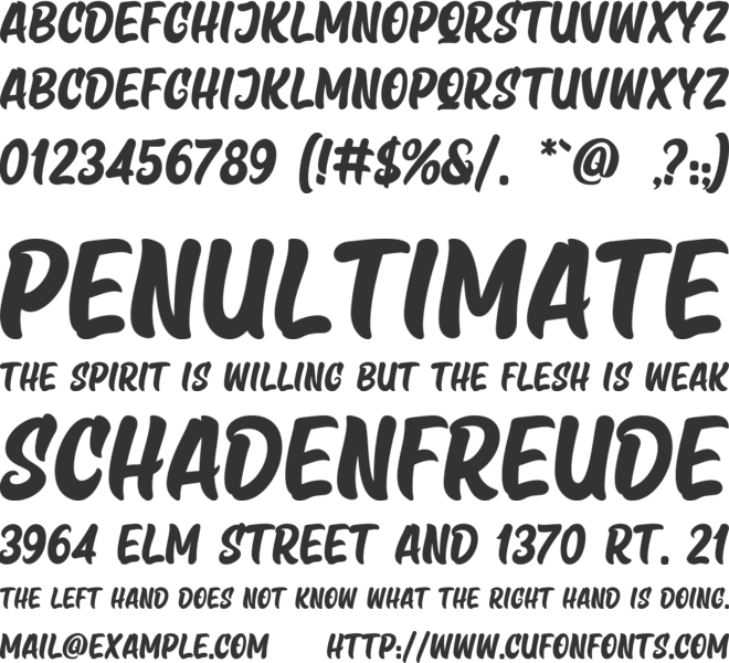 Osaka Chips font preview