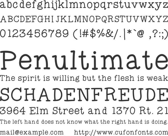 PinkFizz font preview