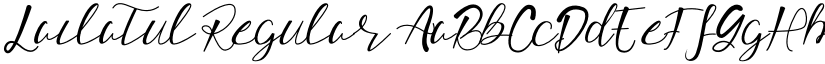 Lailatul Regular font