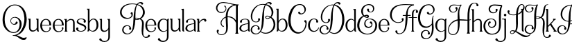 Queensby font download