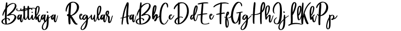Battikaja font download