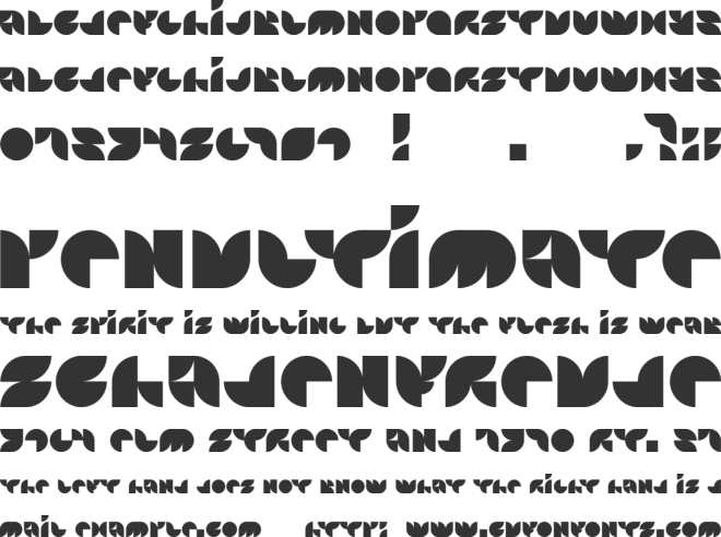 Otscookie font preview