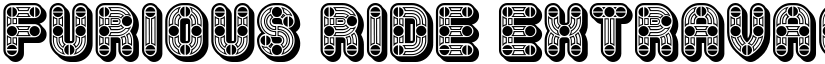 Furious Ride Extravagant Regular font