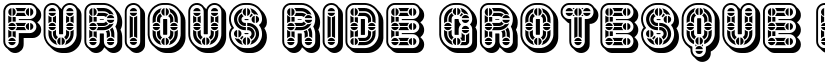 Furious Ride Grotesque Regular font