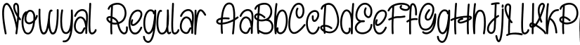 Nowyal font download