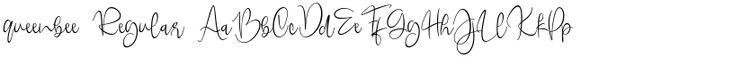 queenbee Regular font