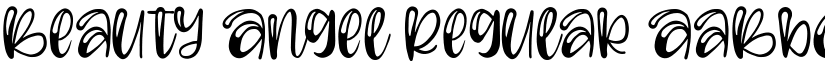 Beauty Angel Regular font