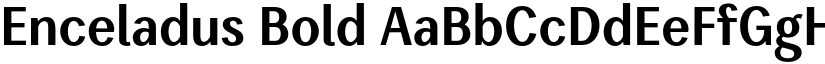 Enceladus Bold font