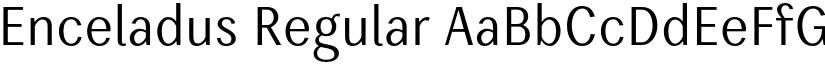 Enceladus Regular font