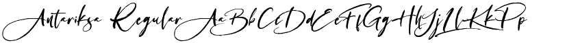 Antariksa Regular font