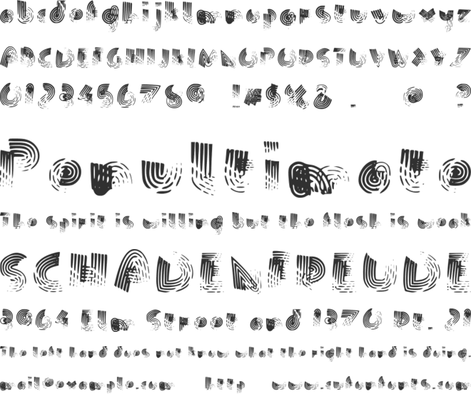 Bad Speed Way font preview