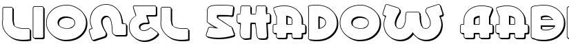 Lionel Shadow font