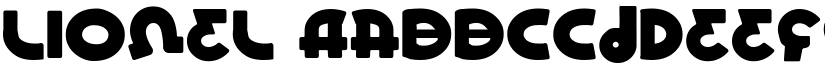 Lionel font