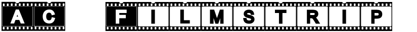 AC Filmstrip Regular font