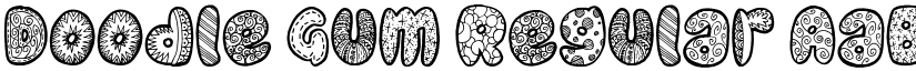 Doodle Gum Regular font