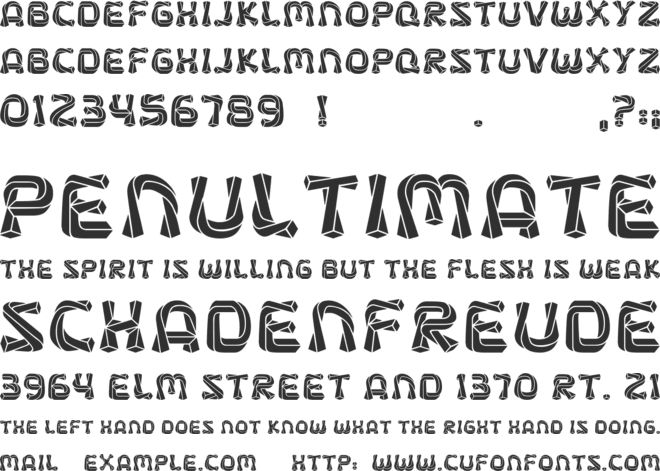 twister font preview