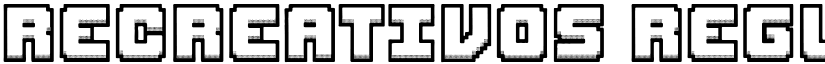 Recreativos Regular font