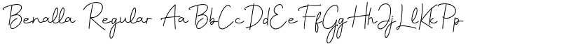 Benalla Regular font