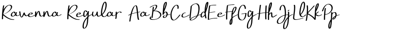 Ravenna Regular font