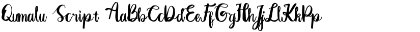 Qumalu font download