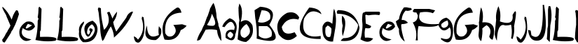 YellowJug font