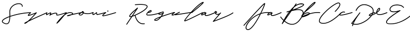 Symponi Regular font