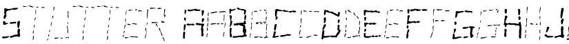 Stutter font download