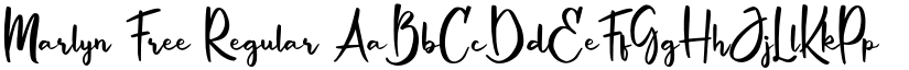 Marlyn Free Regular font