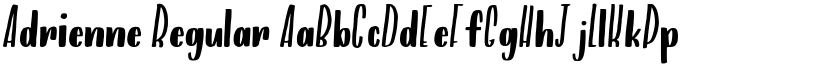 Adrienne font download