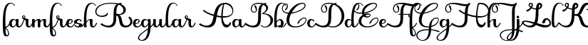 farmfresh Regular font