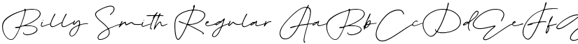 Billy Smith font download