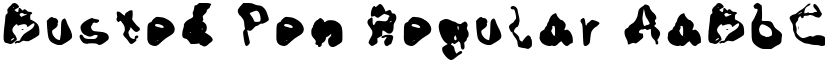 Busted Pen Regular font