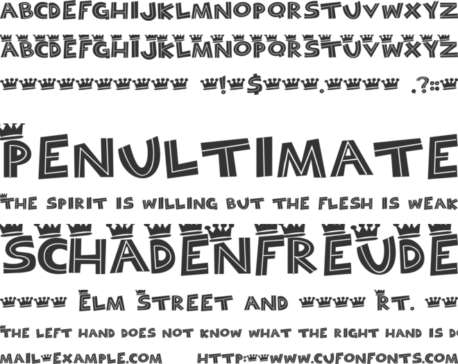 Bayou Cowboy font preview