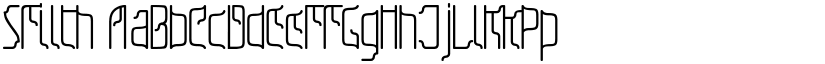 Sfilth font