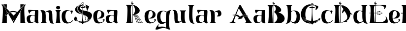 ManicSea font download