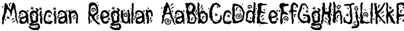 Magician Regular font