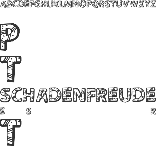 CF Peru Adventure font preview