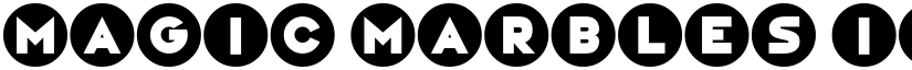 Magic Marbles Italic font