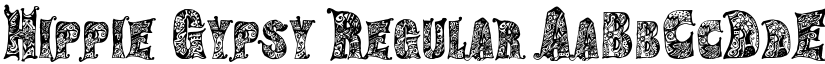 Hippie Gypsy Regular font