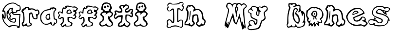 Graffiti_In_My_Bones Medium font