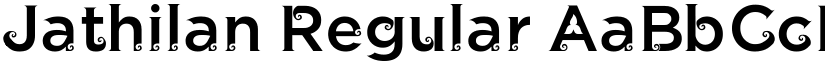 Jathilan Regular font