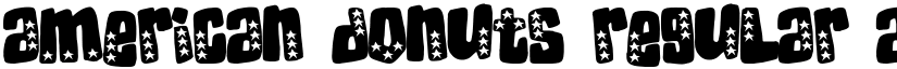 American Donuts Regular font