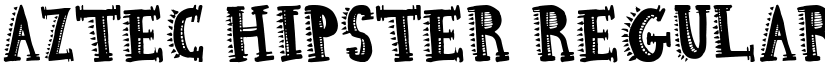 Aztec Hipster Regular font