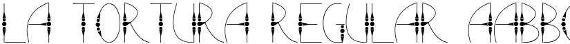 La Tortura Regular font