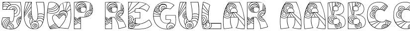 Jump Regular font