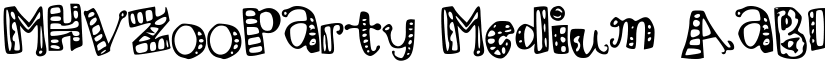 MHVZooParty Medium font