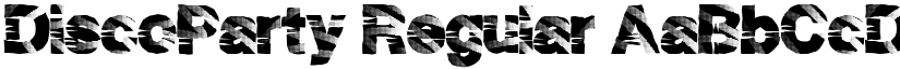 DiscoParty Regular font