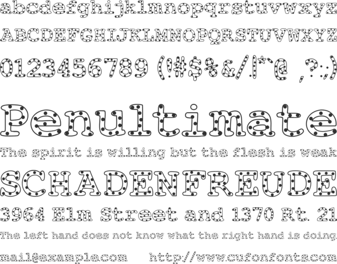 AlphabeticSprinkles font preview