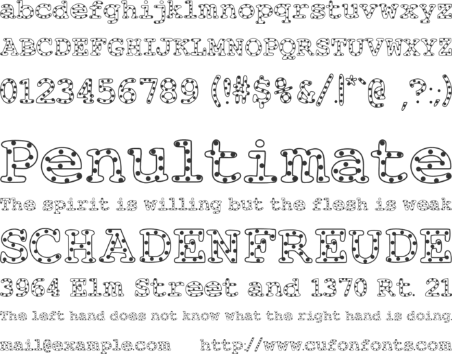 AlphabeticSprinkles font preview