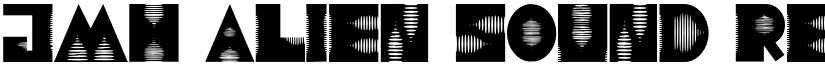 JMH Alien Sound Regular font